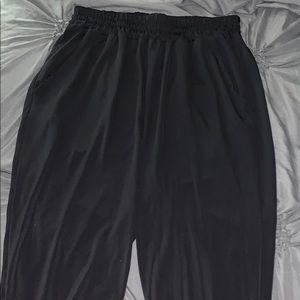 Black joggers